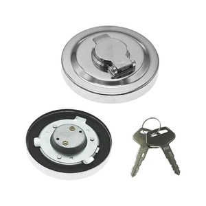 Stainless Steel Diesel Fuel Tank Cap For KOMATSU PC60/120/160/200/220/240 Excavator Accessories